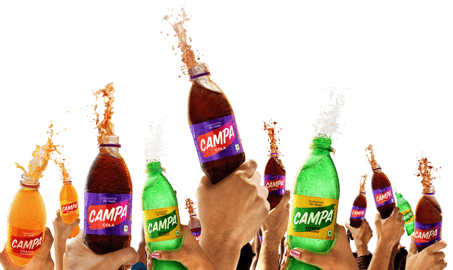 Campa bottles available on demand
